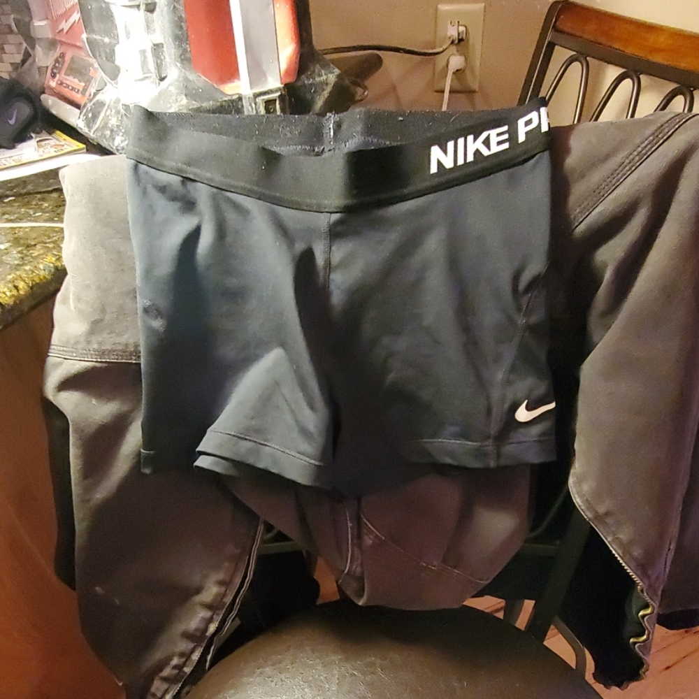 Nike pro spandex shorts